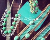 The JULLIAN Necklace - Colorful Crystal Statement Necklace