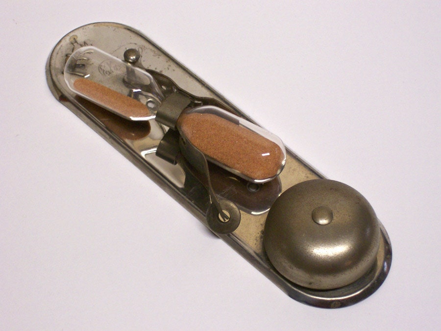 Vintage E Kosta German Steel Egg Timer Hourglass
