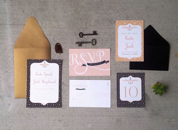 Wedding Invitation Suite - Texas Y'all // PRINTING DEPOSIT //