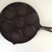 Antique Round Cast Iron Plett Griddle Made in U.S.A.