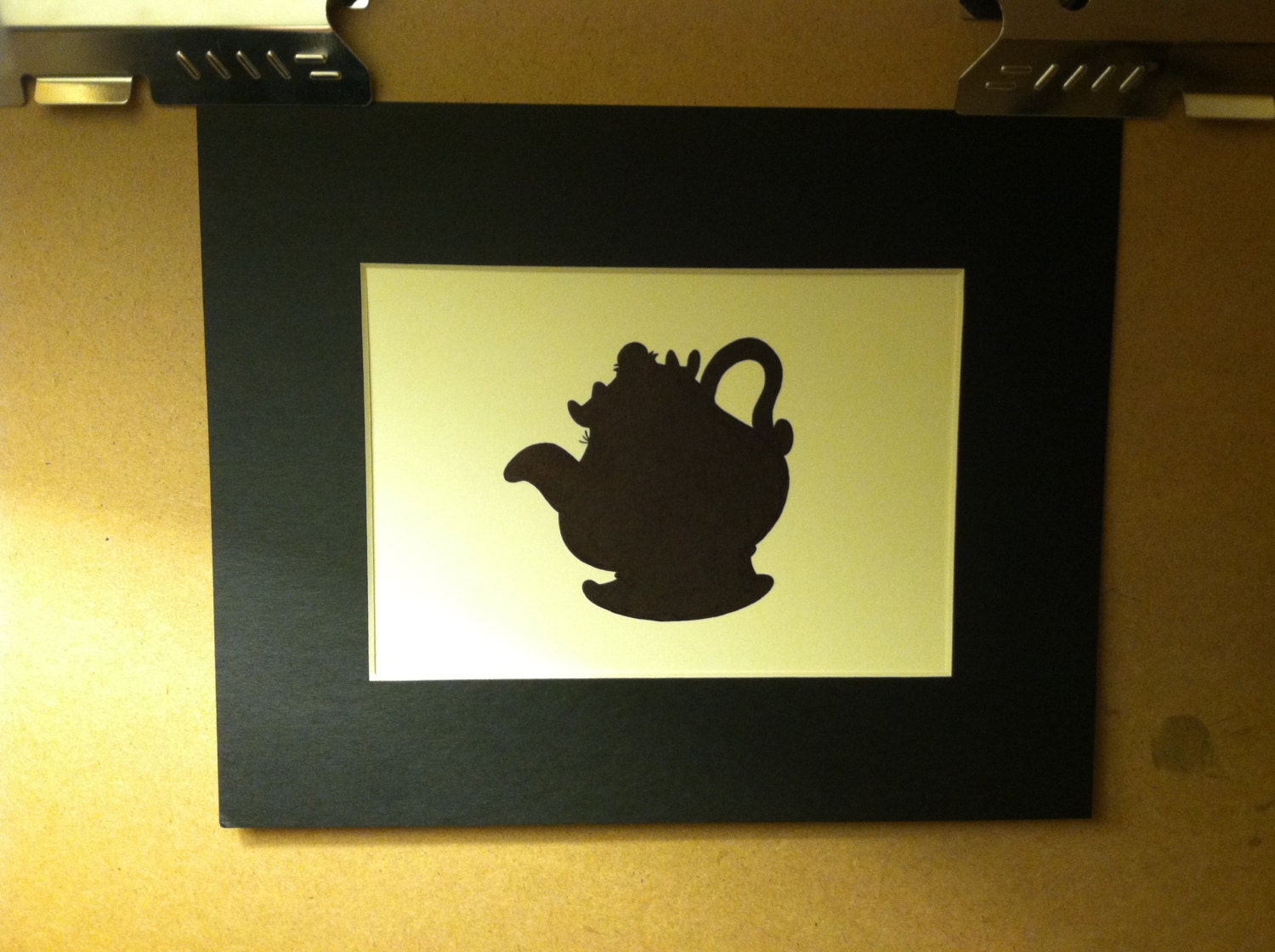 Disney Mrs. Potts Silhouette