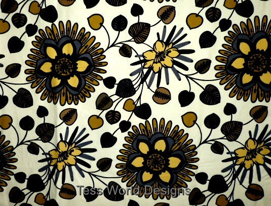 Block Velvet Upholstery  Floral Per Fat Quarter. BV004A