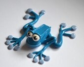 George, Hand-Painted Clay Frog