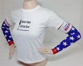 I run for Boston Running Arm Sleeves, includes 20% donation to Red Cross responders