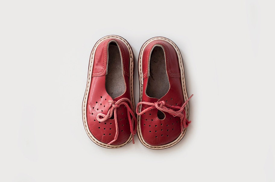 Vintage baby shoes
