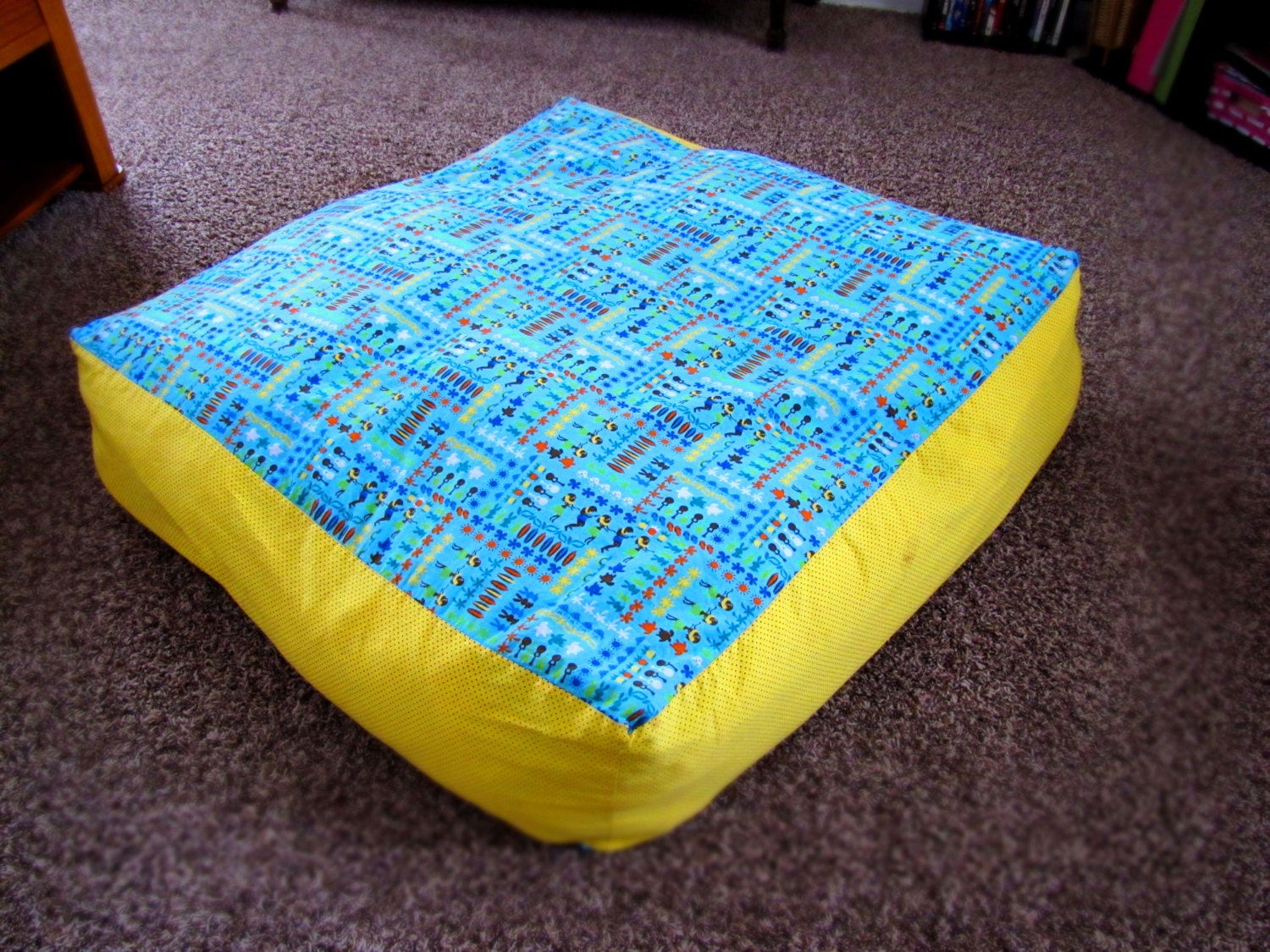 Customized Giant Floor Pillow Cover w/ zipper