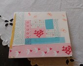 washi tape card paper goods stationery Graduation card:  paper tape handmade collage gift tag quilt card for quilter, birthday, spring baby