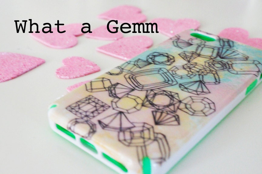 Pastel Gem iPhone 5 Case