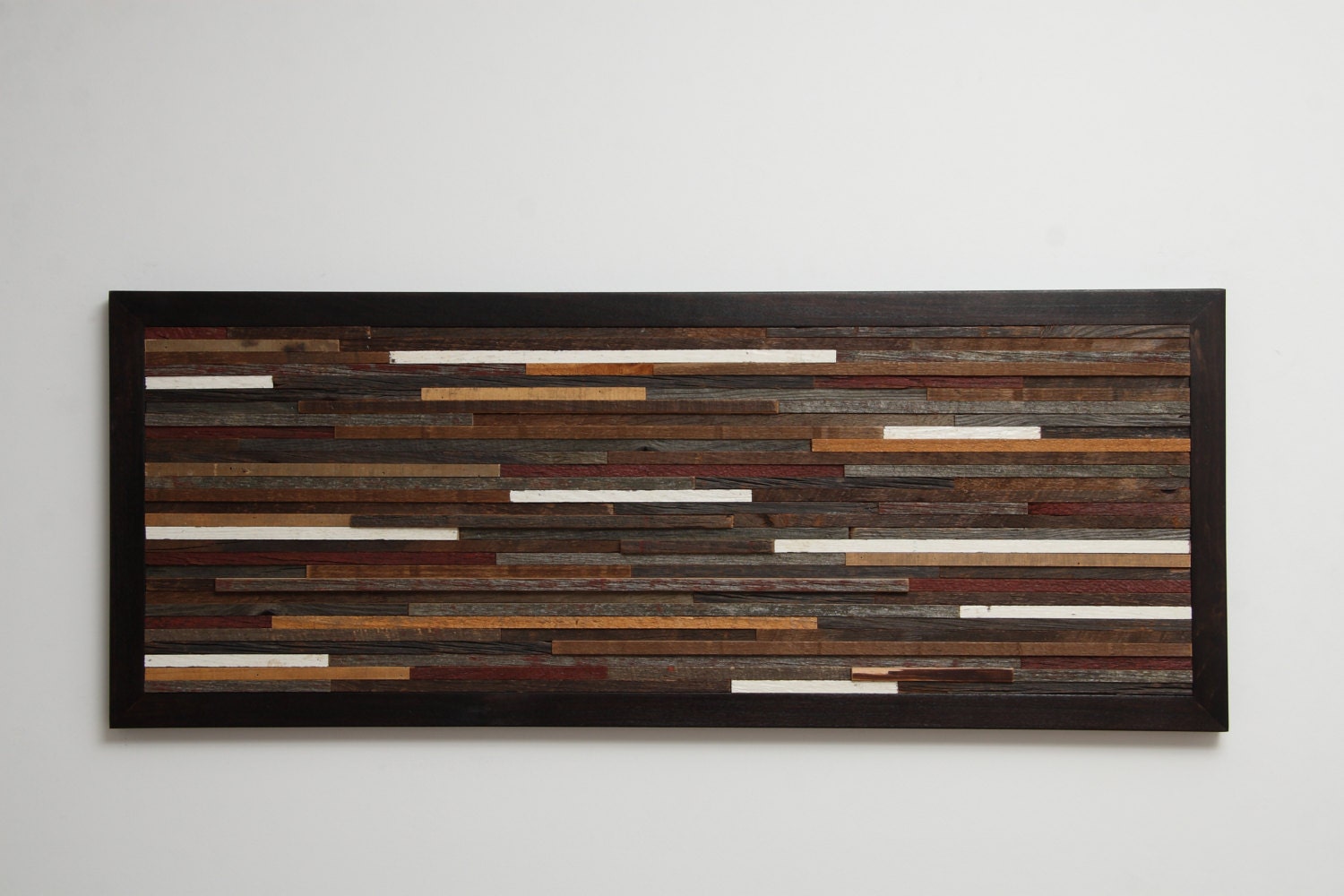 Reclaimed barnwood wall art 37"x13-1/4"x1"