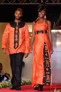 African kitenge fashion for Couples