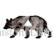 CUSTOM LISTING - Original Watercolor - Geometric Bear