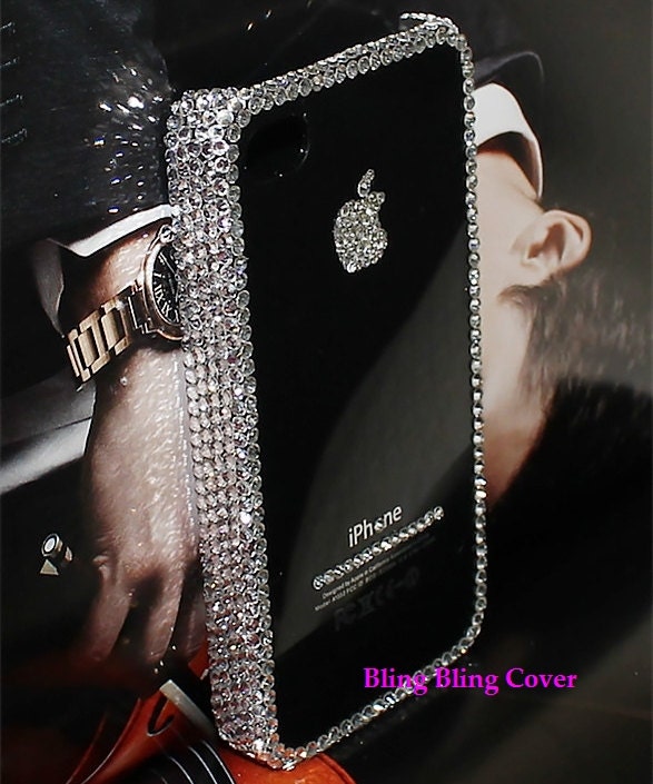 iPhone case Crystal iPhone 5 case Bling Bling iPhone 4s case iPhone 4 cover Back case Simple Fashion iPhone cover Handmade iPhone5 iPhone4