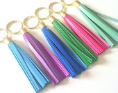 Wrist Soirée: Tassel keychain (leather)