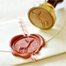 Deer Gold Plated Wax Seal Stamp x 1