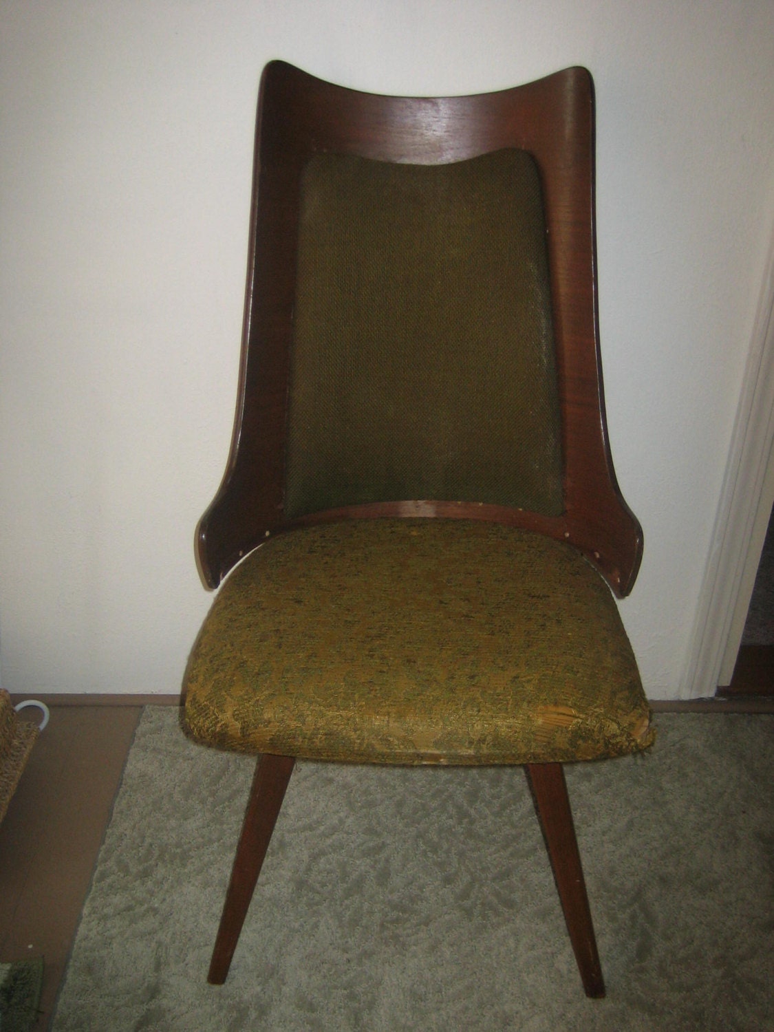 Groovey Baby 70s Kitchen Chairs 2 Diamonds in the Rough Redo Ready Wood Barrel Style