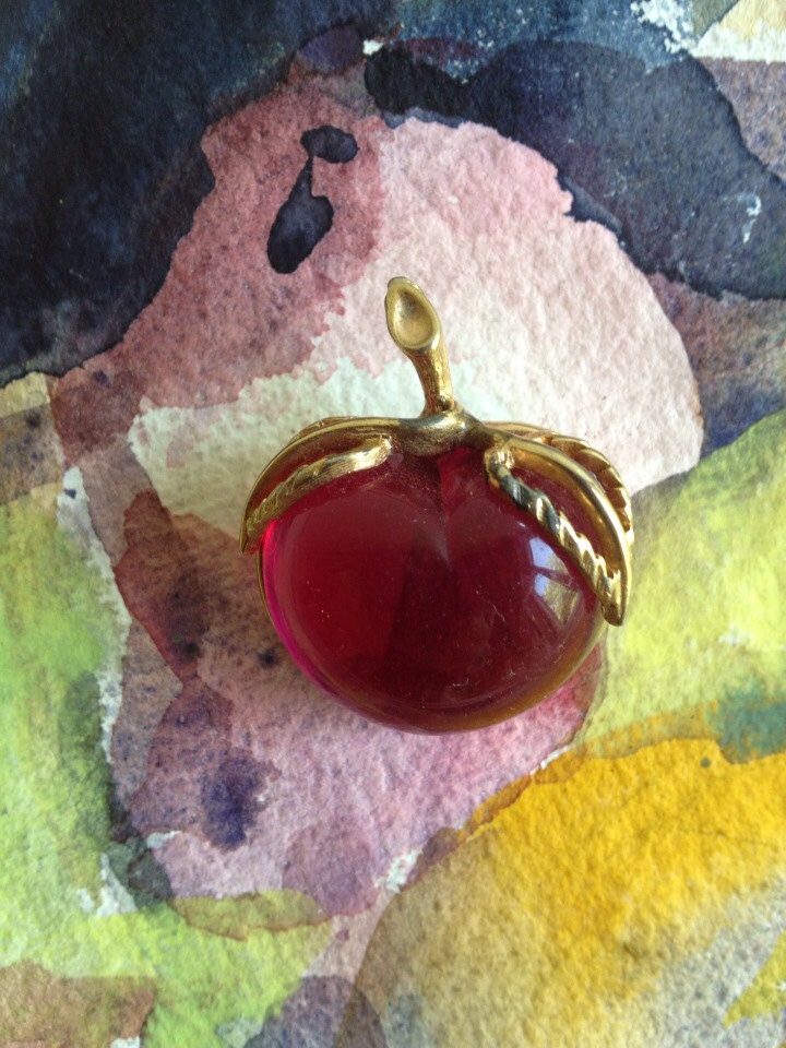 Cherry Brooch