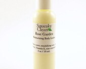 Rose Scented Moisturizing Lotion - vegan, made with rose essential oil - 2 oz