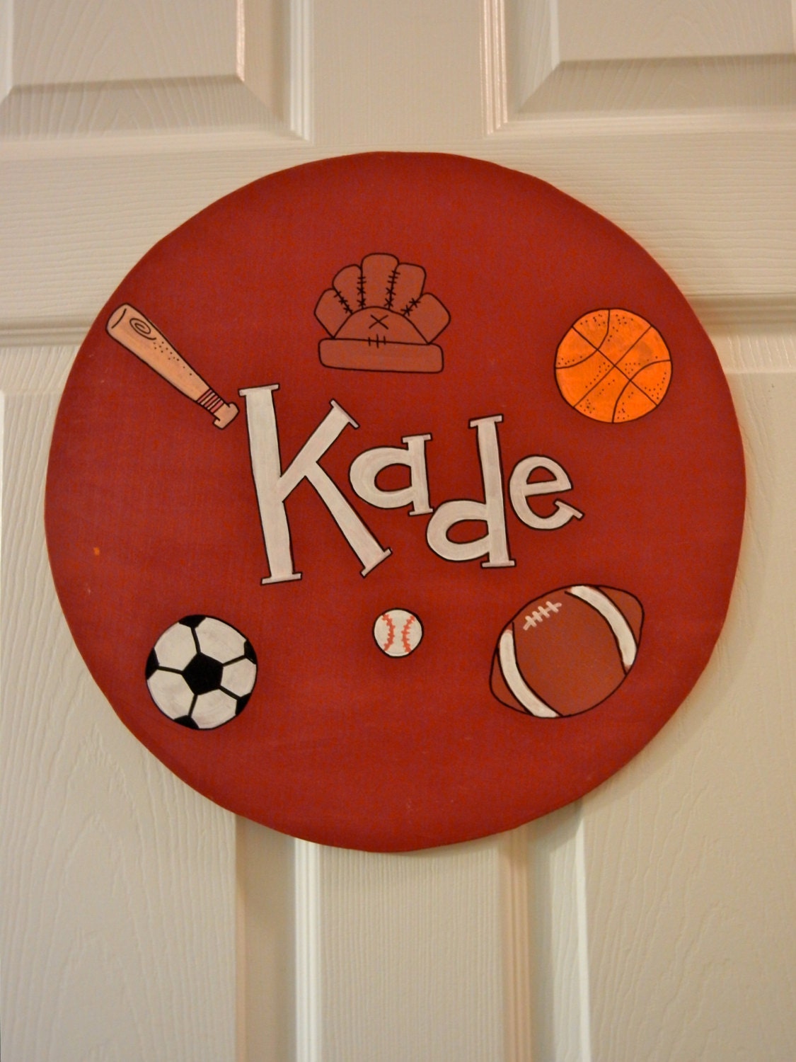 Sports Disk Door Hanger