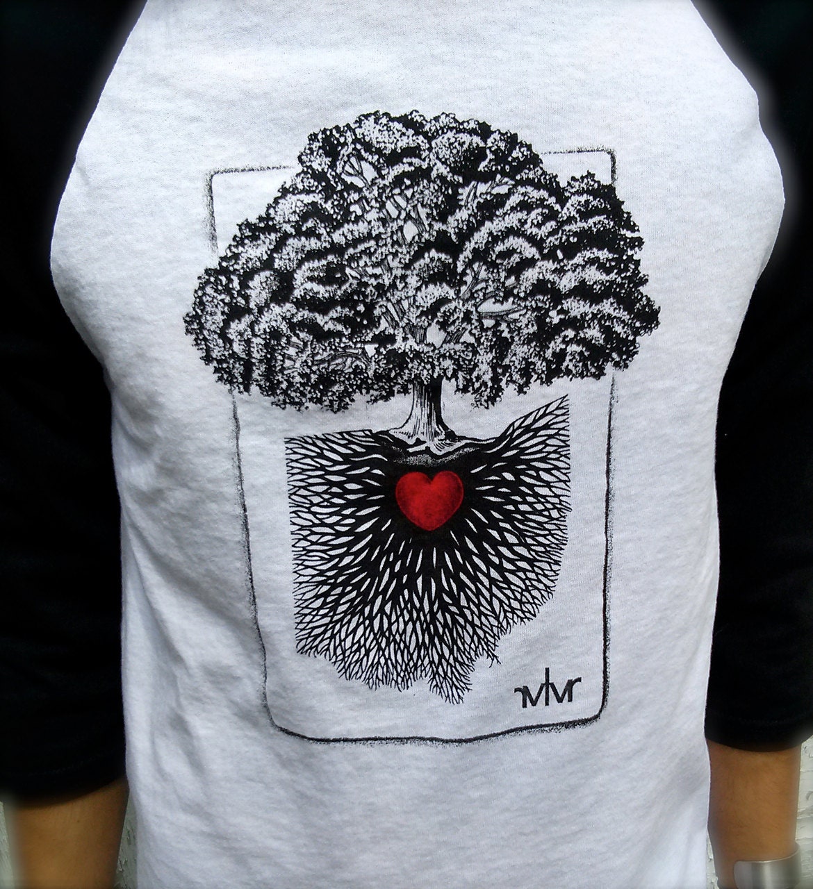 Ohio Tee. 3/4 Sleeve Raglan (Mens)