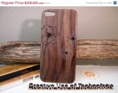 ON SALE wooden iphone 5 cases with sturdy rubber bumper - bamboo, cherry or black walnut wood - laser engraved - Dandelion