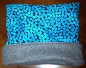 Small Animal Sleeping Bag - Turquoise Dots