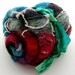 Strange Aquatic Art Batt 3.7 oz Textured Spinning/Felting