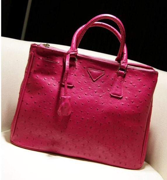 Women Rose Red Leather Tote Bag-Shopper-computer-Ipad-MacBookBag-Shoulder Bag-Handbag- Satchel /Briefcase Bag purse/handbags Bags
