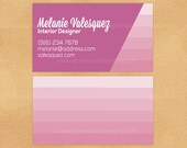 Business Card Calling Card Mommy Card Digital Printable Business Card