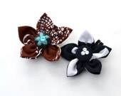 Hair clip, clipie, little girl, baby, toddler, teen, women, alligator clip,  embellishment, flower, button, flower clip accessory, fabirc
