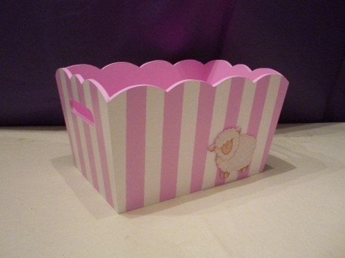 Caddy organizer girl  kids room nursery bedding safari animal