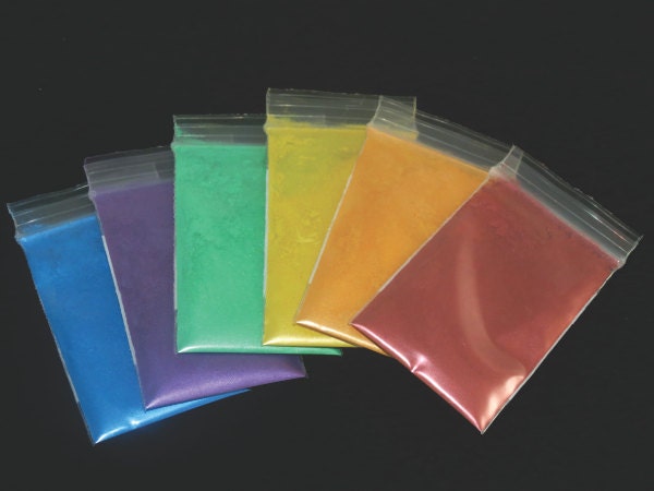 Rainbow POP Mica Sampler Set for Handmade Soap