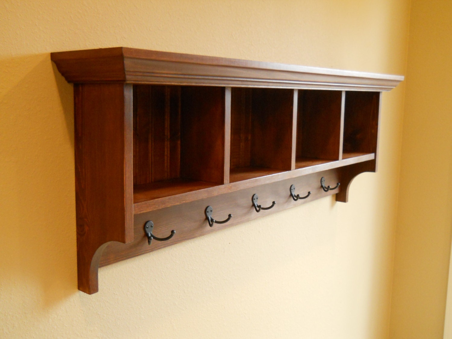 Cubby Shelf,Mud room shelf,  Wood Cubby, Cubby Storage, Cubby Organizer