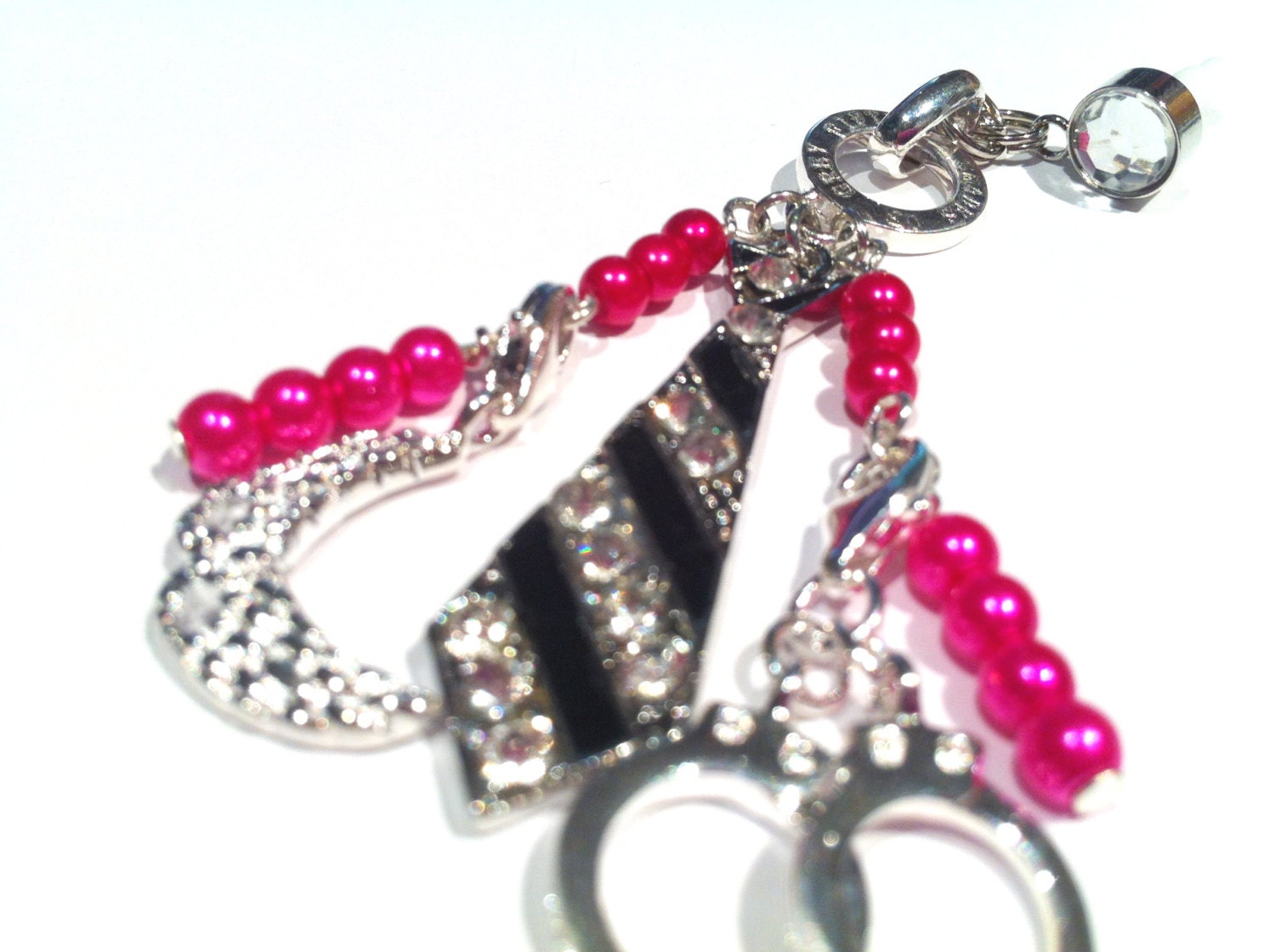 Fifty Shades of Grey Inspired iPhone Rhinestone Dustproof Ear Cap