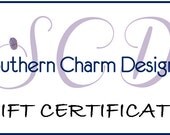 Gift Certificate - Jewelry, Stamped Jewelry, Cross Bracelets (25 Dollars)