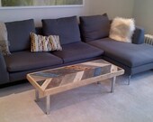 Herring Bone Pallet Coffee Table