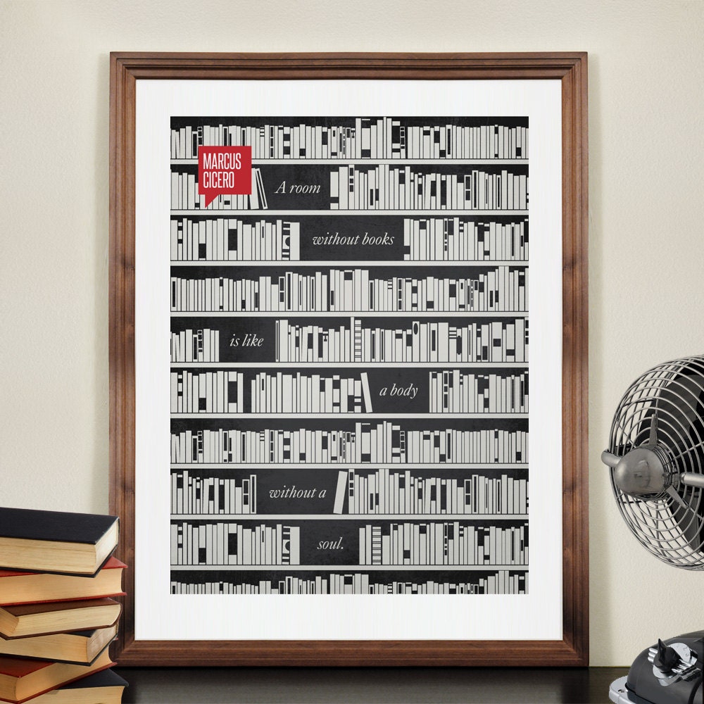 Minimalist Quotation Print - Marcus Cicero