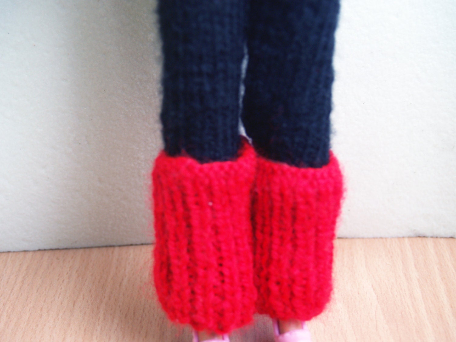 Barbie Doll Clothes Accessories Knitted Lot Ski Winter Sweater, Pants, Leg Warmers, Headband