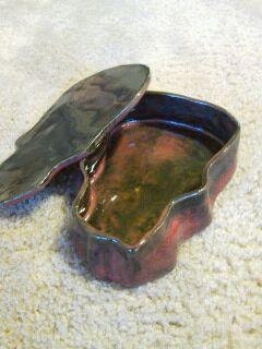 One of a kind hand made skull trinket box