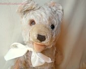 Steiff Lully Baby Bear vintage 1950s stuffed teddy bear open mouth, large 11 inch version, highly collectible Steiff animal