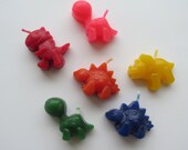 6 Dinosaur Birthday Candles Il_170x135