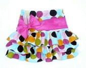 BUY 2 get 1 FREE Polka Dot Ruffle Skirt Baby Girl Toddler Handmade 3m 6m 9m 12m 18m 24m