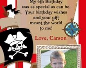 Pirate Adventure Birthday Party Thank you - printable Il_170x135