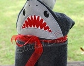 Shark Hooded Towel