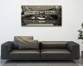18"x36" Canvas Fine Art Gallery Wrap, Travel Photography- Florence, Italy, Ponte di Vecchio, Scenic,  Limited Edition