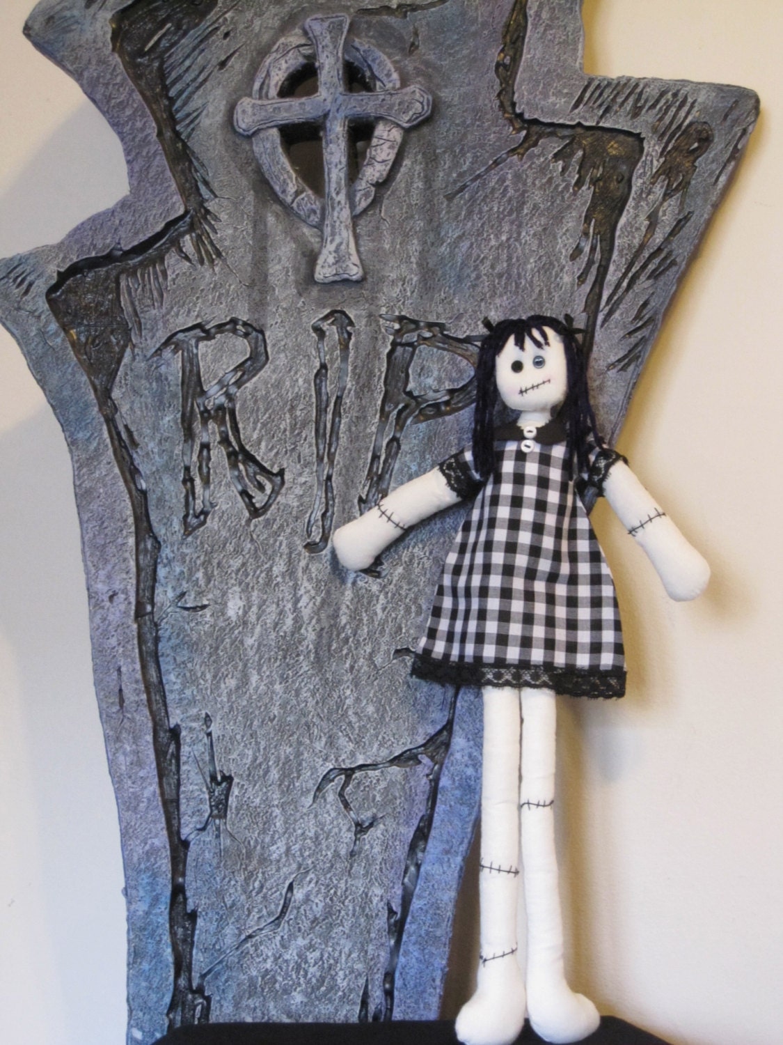 Frankenstitches Goth Dolly