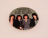 The Babys pinback button badge pin Buzz On the Babys 70s 80s rock music collectible new wave retro vintage  FREE Ship