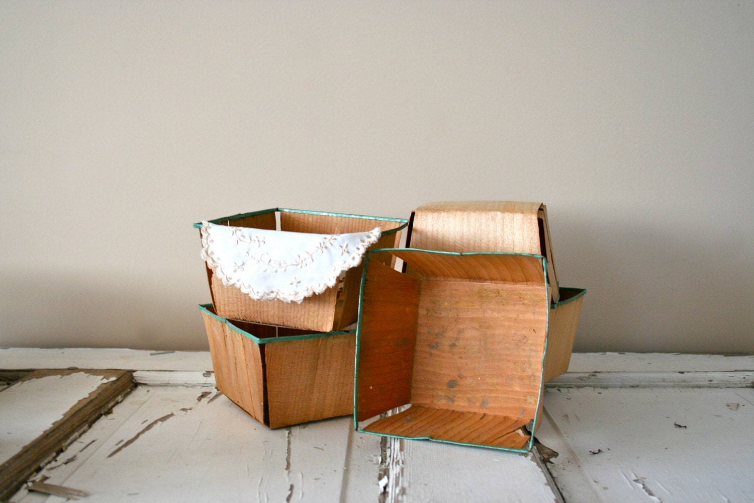 berry baskets: 50 vintage berry baskets