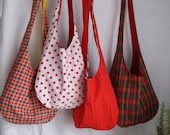 Red's Forever Sling Bag's. plaids,polka dots,& checks