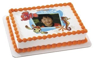 FINDING NEMO-Fish Friends Edible Image Cake Topper Il_570xn