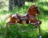 The Amazing Wonder Horse - 1970s Spring Riding Hobby Horse